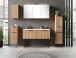 Midischrank >Nizza< in Wotaneiche - 30x130x35cm (BxHxT)