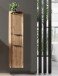 Midischrank >Nizza< in Wotaneiche - 30x130x35cm (BxHxT)