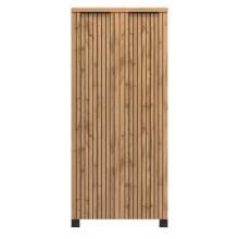 Midischrank >Nizza< in Wotaneiche-Dekor -...