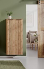 Midischrank >Nizza< in Wotaneiche-Dekor - 60x130x35cm (BxHxT)