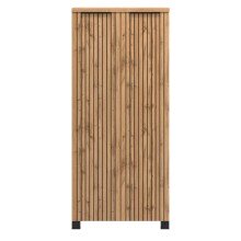 Midischrank >Nizza< in Wotaneiche-Dekor -...