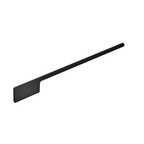 Handtuchhalter >Nizza< in schwarz, Metall - 32x32x5x1cm (LxBxHxT)