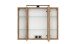 Badezimmerspiegelschrank >Nizza< in Wotaneiche - 80x64x20cm (BxHxT)