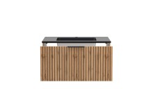 Waschtisch >Nizza< in Wotaneiche - 80x41x47cm (BxHxT)