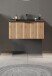 Waschtisch >Nizza< in Wotaneiche - 80x41x47cm (BxHxT)