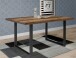 Esstischplatte >TABLES< in Old – Wood Vintage - 140x3,8x90cm (BxHxT)