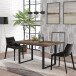 Esstischplatte >TABLES< in Old – Wood Vintage - 140x3,8x90cm (BxHxT)