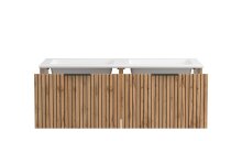 Waschtisch >Nizza< in Wotaneiche-Dekor - 120x41x47cm (BxHxT)
