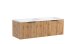 Waschtisch >Nizza< in Wotaneiche-Dekor - 120x41x47cm (BxHxT)