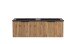 Waschtisch >Nizza< in Wotaneiche-Dekor - 120x41x47cm (BxHxT)
