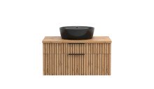 Waschtisch >Nizza< in Wotaneiche - 80x41x47cm (BxHxT)