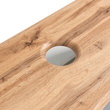 Waschtisch >Nizza< in Wotaneiche-Dekor - 120x41x47cm (BxHxT)
