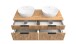 Waschtisch >Nizza< in Wotaneiche-Dekor - 120x41x47cm (BxHxT)
