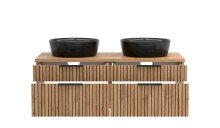 Waschtisch >Nizza< in Wotaneiche-Dekor - 120x41x47cm (BxHxT)