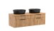 Waschtisch >Nizza< in Wotaneiche-Dekor - 120x41x47cm (BxHxT)