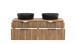 Waschtisch >Nizza< in Wotaneiche-Dekor - 120x41x47cm (BxHxT)