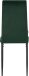 Esszimmerstuhl >Maia< (2er-Set) in Grün, Samt/Metall - 42x98x53cm (BxHxT)