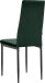 Esszimmerstuhl >Maia< (2er-Set) in Grün, Samt/Metall - 42x98x53cm (BxHxT)