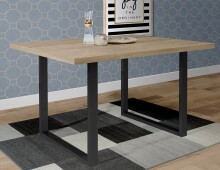 Esstischplatte >TABLES< in Sonoma Eiche  - 160x3,8x90cm (BxHxT)