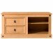 TV-Board >Hallfrid< 2 Schubladen, 2 Fächer, in Kiefer natur - 120x57x50cm (BxHxT)