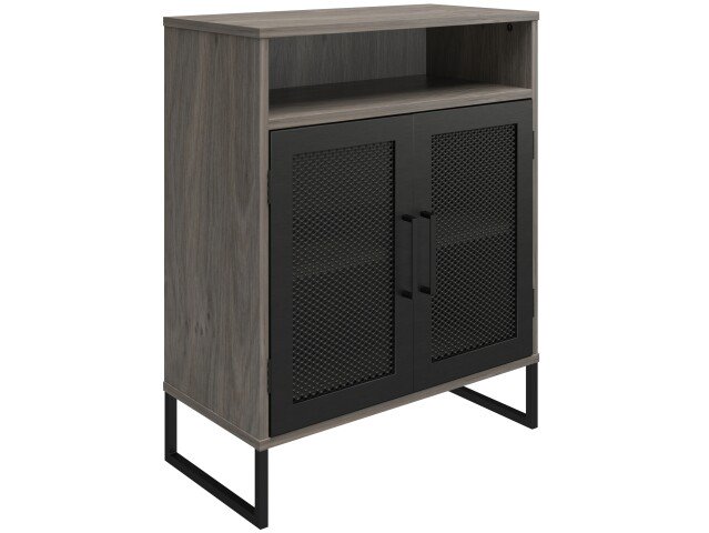 Kommode >Bernhard< in Grau - 61x76x30cm (BxHxT)