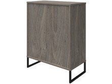 Kommode >Bernhard< in Grau - 61x76x30cm (BxHxT)
