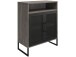 Kommode >Bernhard< in Grau - 61x76x30cm (BxHxT)