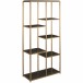 Bücherregal >Ulva< in Braun - 86x180x36 (BxHxT)