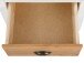 Kommode >Audhild< in Weiß, MDF/Kiefer - 45x80x35cm (BxHxT)