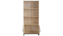 Bücherregal >Rikard< in Weiß, Kiefer - 82x180x39cm (BxHxT)