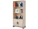 Bücherregal >Rikard< in Weiß, Kiefer - 82x180x39cm (BxHxT)
