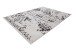Teppich >Agadir< in Weiß / Schwarz - 170x120 (LxB)