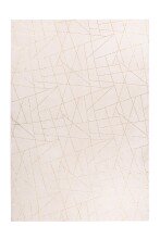 Teppich >Bijou< in Creme / Gold, 100% Polyester -...