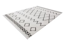 Teppich >Agadir< in Schwarz, 70% Polypropylen / 30% Polyester - 230x160cm (LxB)