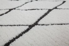 Teppich >Agadir< in Schwarz, 70% Polypropylen / 30% Polyester - 290x200cm (LxB)