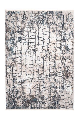 Teppich >Akropolis< in Grau / Blau, 100% Polyester - 300x200cm (LxB)