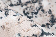 Teppich >Akropolis< in Grau / Blau, 100% Polyester - 150x80cm (LxB)