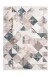 Teppich >Akropolis< in Grau / Blau, 100% Polyester - 150x80cm (LxB)