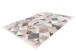 Teppich >Akropolis< in Grau / Lachsrosa, 100% Polyester - 230x160cm (LxB)