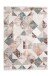 Teppich >Akropolis< in Grau / Lachsrosa, 100% Polyester - 230x160cm (LxB)