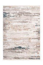 Teppich >Akropolis< in Grau / Blau, 100% Polyester...