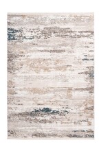 Teppich >Akropolis< in Grau / Blau, 100% Polyester...