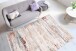 Teppich >Akropolis< in Grau / Lachsrosa, 100% Polyester - 180x120cm (LxB)