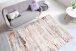Teppich >Akropolis< in Grau / Lachsrosa, 100% Polyester - 300x200cm (LxB)