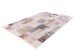Teppich >Akropolis< in Grau / Lachsrosa, 100% Polyester - 180x120cm (LxB)