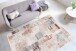 Teppich >Akropolis< in Grau / Lachsrosa, 100% Polyester - 230x160cm (LxB)
