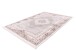 Teppich >Akropolis< in Grau / Lachsrosa, 100% Polyester - 150x80cm (LxB)