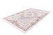 Teppich >Akropolis< in Grau / Lachsrosa, 100% Polyester - 150x80cm (LxB)