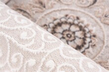 Teppich >Akropolis< in Grau / Silber, 100% Polyester - 230x160cm (LxB)