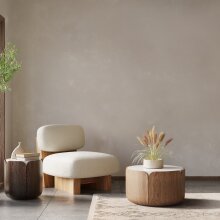 Teppich >Alena< in Creme / Braun, 100% Baumwolle - 230x160cm (LxB)
